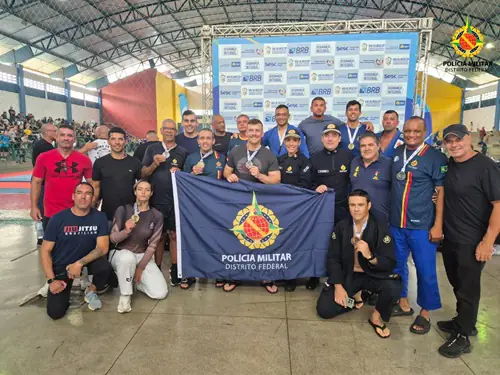 PMDF Se Destaca no Jiu-jitsu e no Judô na Olinsesp 2026