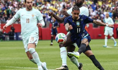 Raphinha e Wesley são cortados da seleção brasileira