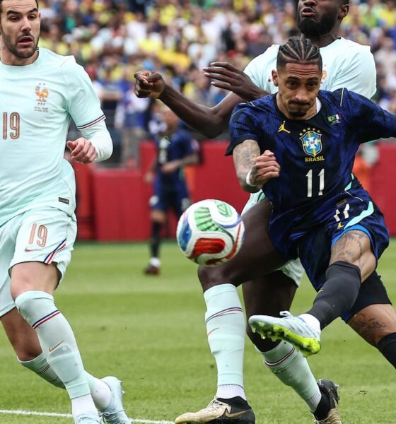 Raphinha e Wesley são cortados da seleção brasileira