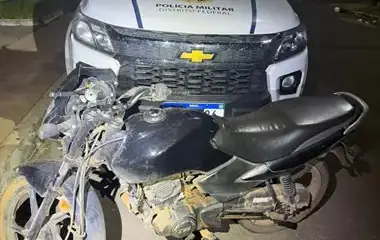 PMDF Recupera Motocicleta Furtada em Ceilândia