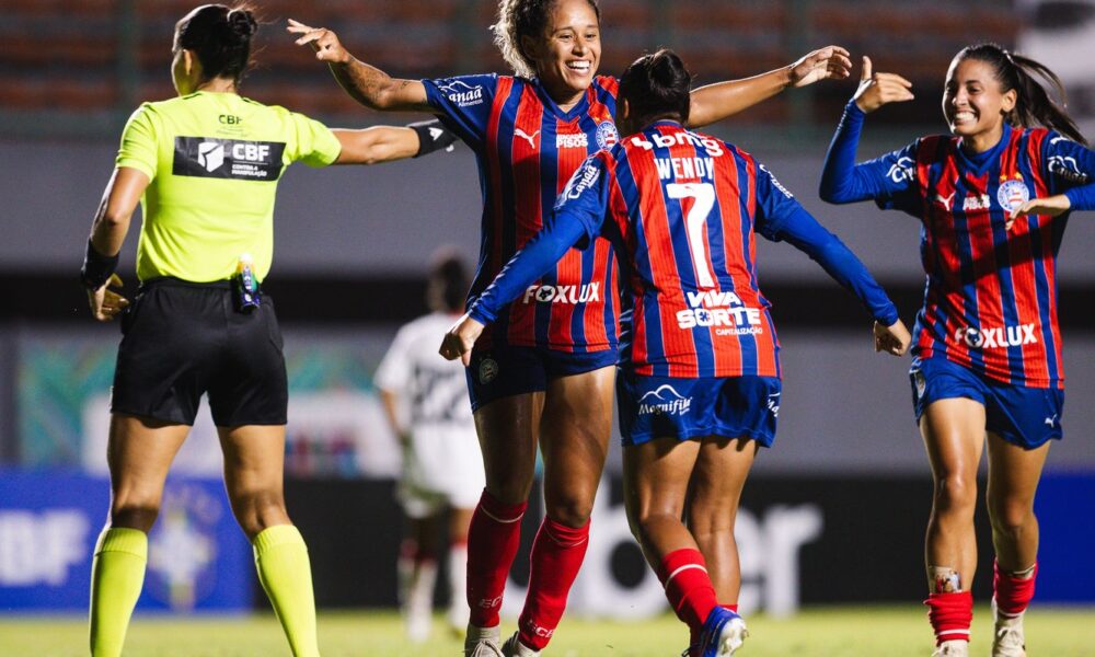 Bahia vence Vitória na 3ª rodada do Campeonato Brasileiro Feminino