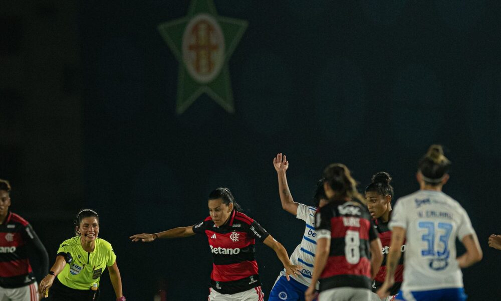Flamengo e Cruzeiro empatam na estreia da 4ª rodada do Campeonato Brasileiro Feminino