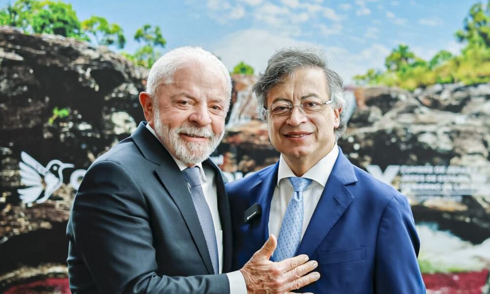 Lula e Petro destacam a importância do fortalecimento do multilateralismo regional