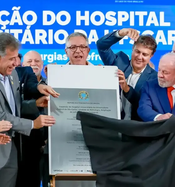 Lula inaugura novas instalações do Hospital Universitário de São Carlos
