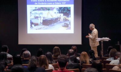 Profissionais envolvidos na crise do Césio-137 retornam ao HGG