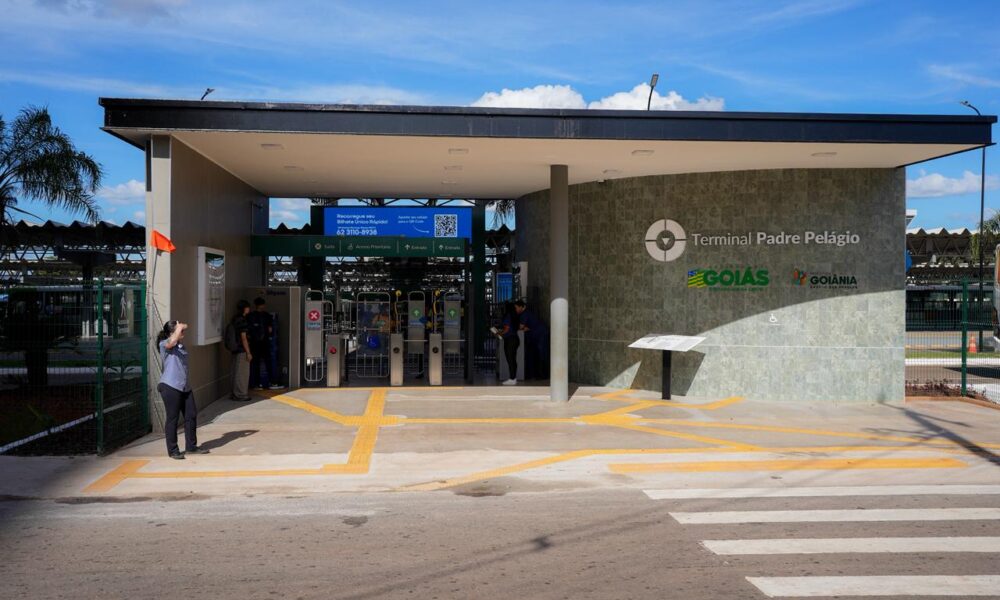 Goiânia inaugura novo Terminal Padre Pelágio e recebe os primeiros ônibus a biometano do Brasil