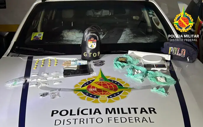 PMDF prende homem por tráfico de drogas em Planaltina