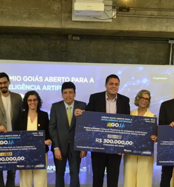 Prêmio GO.IA destaca inovações em inteligência artificial no estado de Goiás