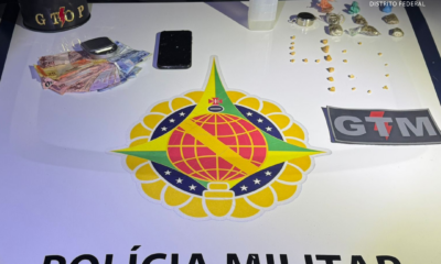 PMDF prende três pessoas por tráfico de drogas no Paranoá