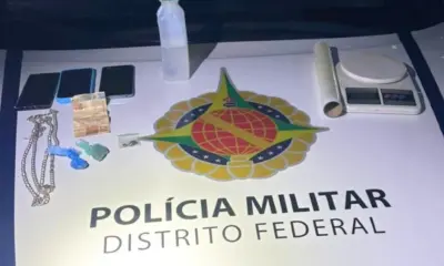 PMDF prende suspeito de tráfico de drogas no Paranoá