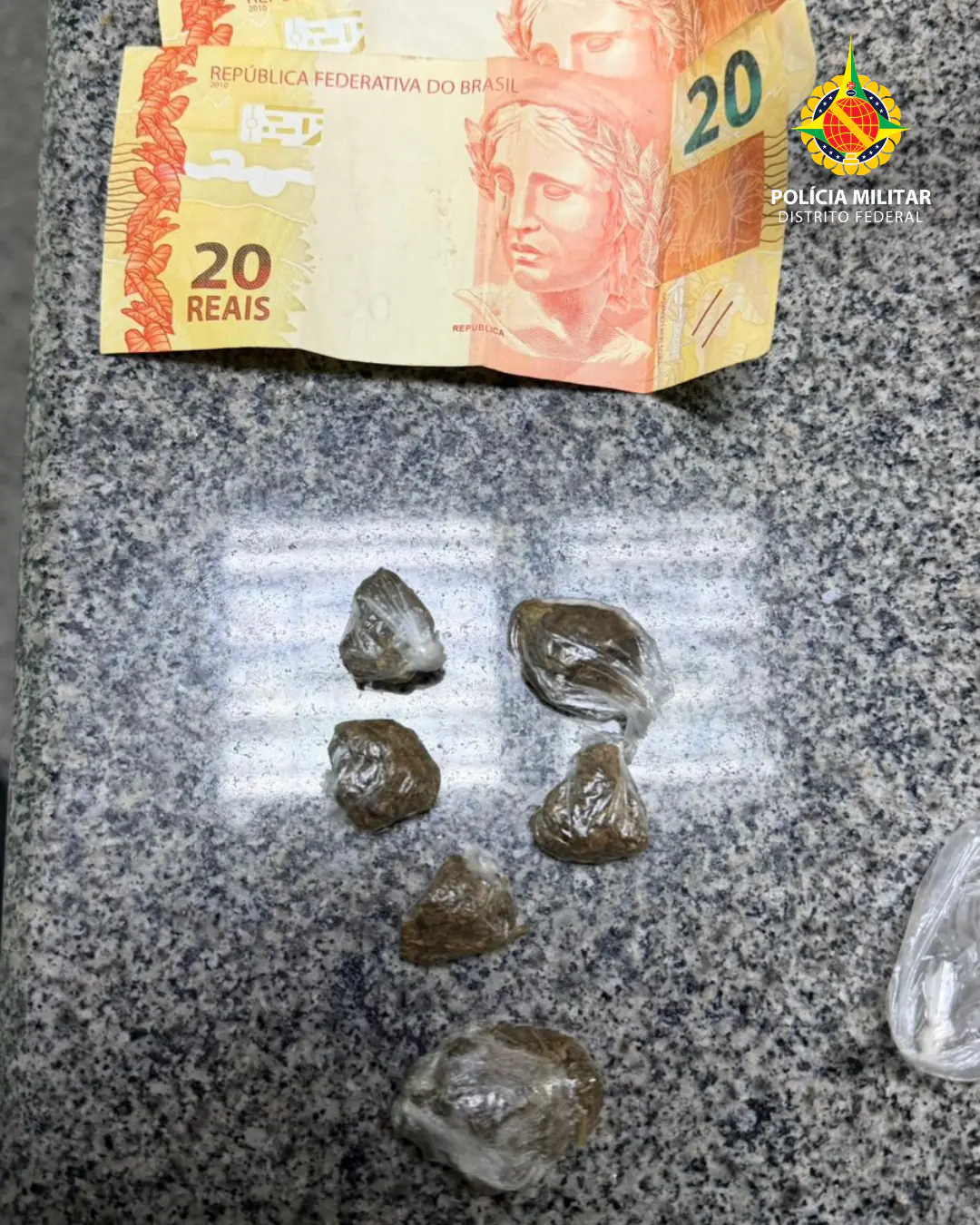 PMDF apreende adolescente por ato infracional relacionado ao tráfico de drogas em Ceilândia