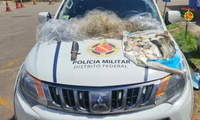 PMDF identifica pesca irregular na Barragem de Queimados
