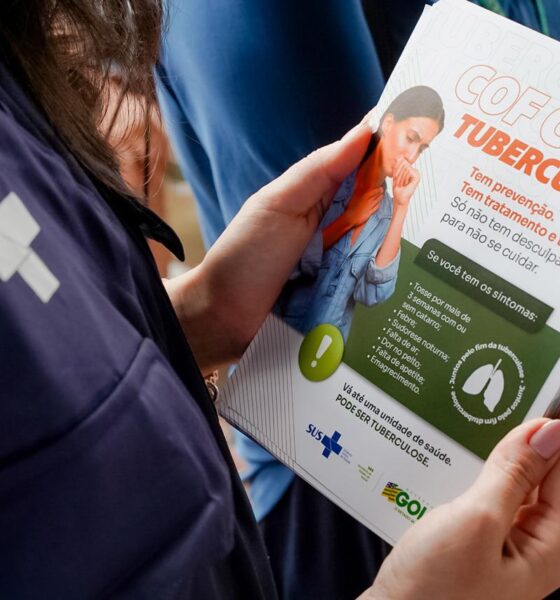 Goiás promove ações de mobilização e combate à tuberculose em março