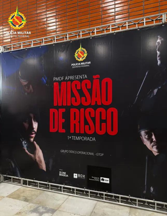 PMDF Lança Série Documental “missão de Risco” com Exibição no Cine Brasília