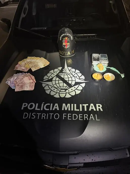 PMDF apreende adolescente por ato infracional relacionado ao tráfico de drogas em Ceilândia