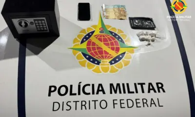 PMDF prende motorista por tráfico de drogas durante a Operação Álcool Zero no Guará