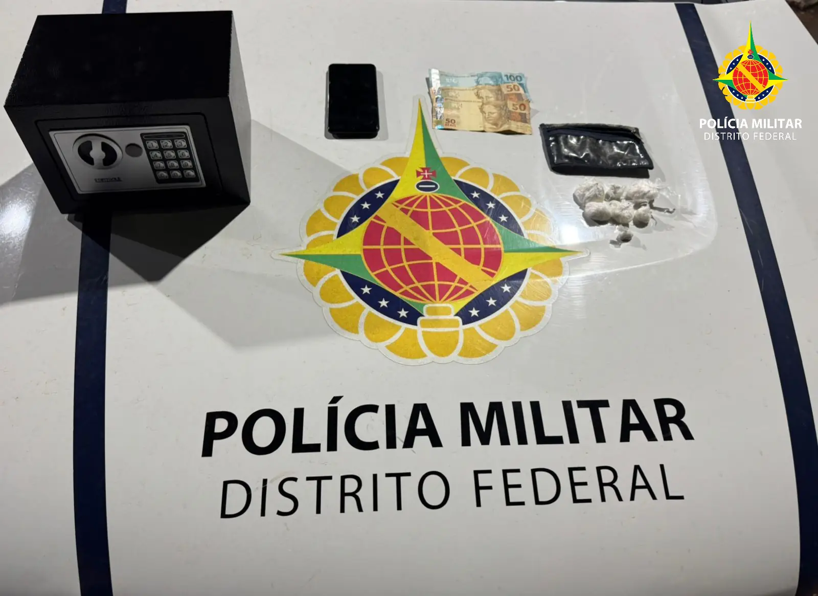 PMDF prende motorista por tráfico de drogas durante a Operação Álcool Zero no Guará