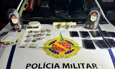 PMDF Prende Três Homens por Tráfico de Drogas e Associação Criminosa no Itapoã