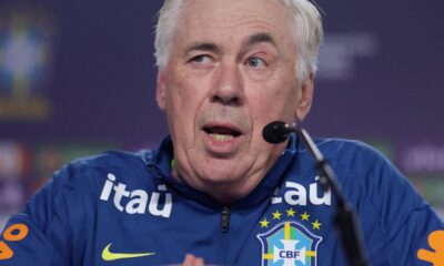 Ancelotti convoca estreantes na penúltima lista antes da Copa