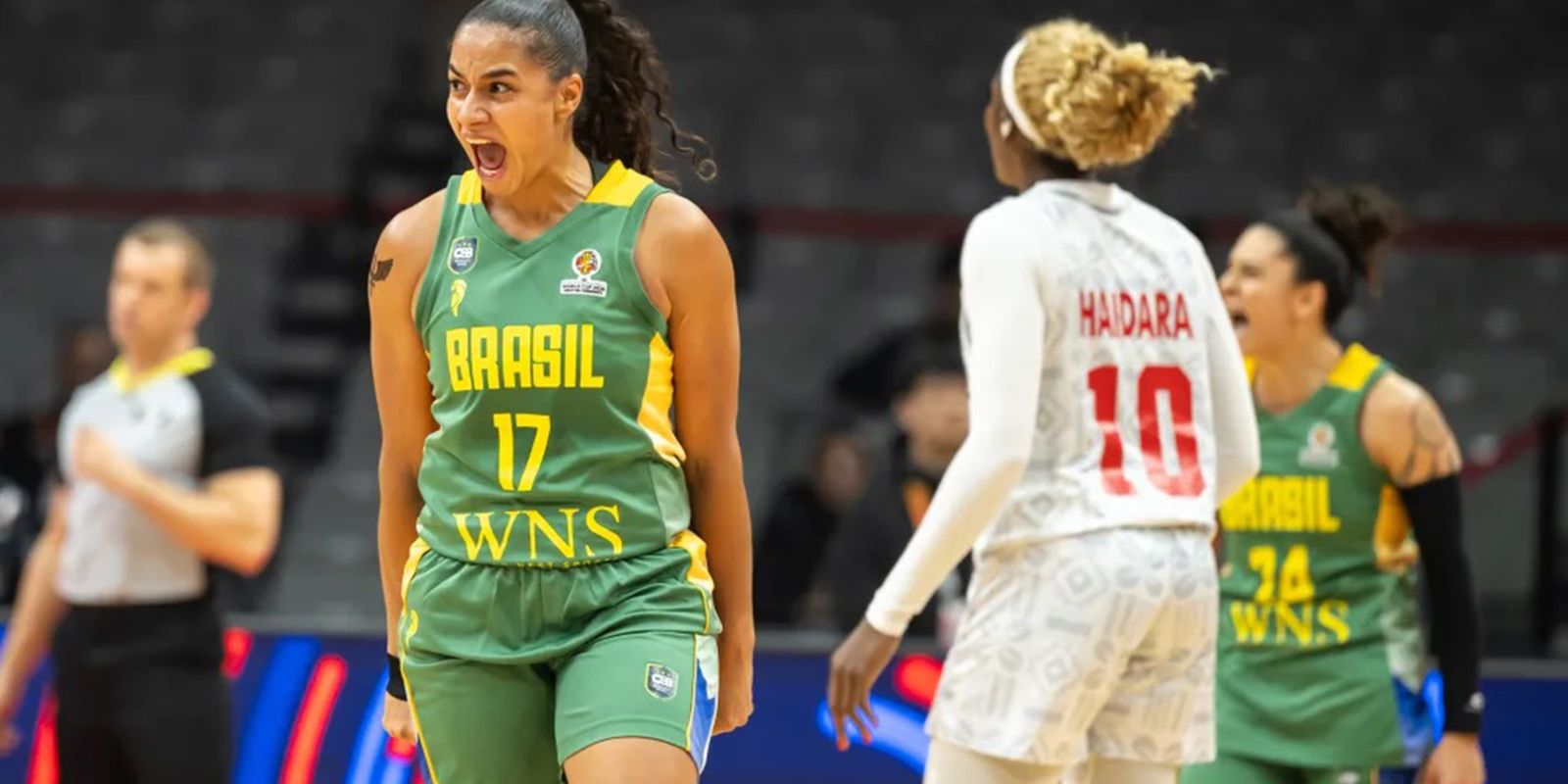 Brasil conquista vitória e mantém esperanças no Pré-Mundial de basquete feminino