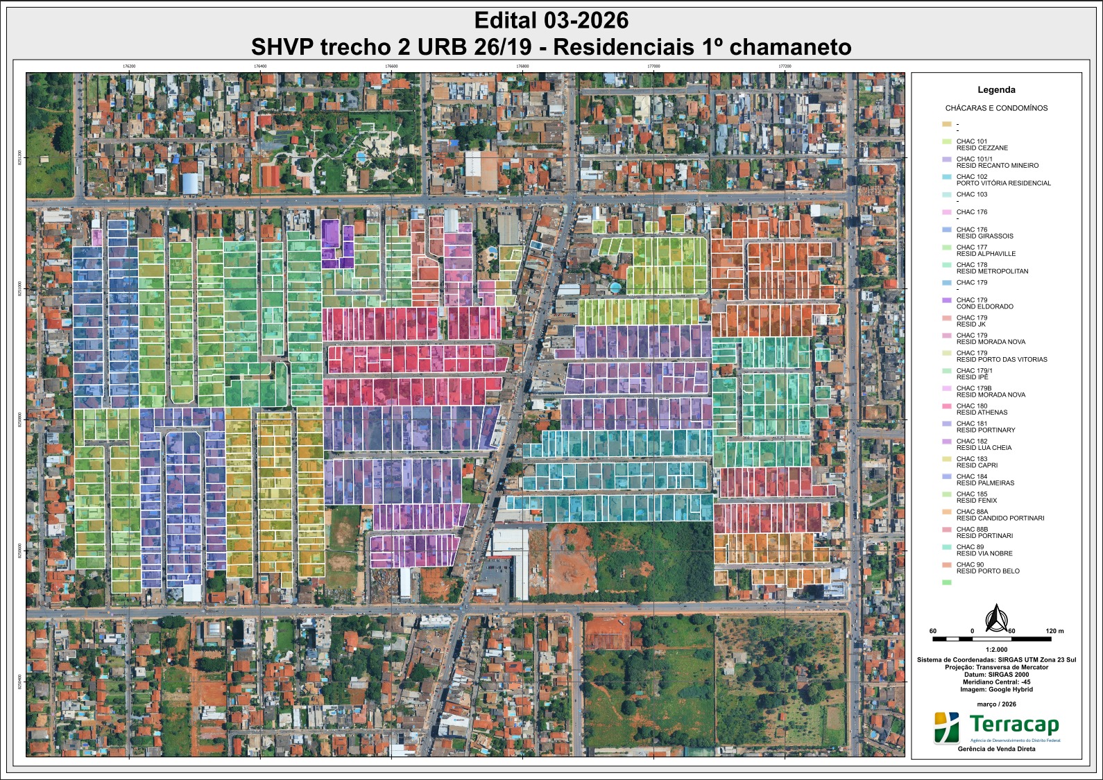 Terracap dá início à regularização de Vicente Pires com preços a partir de R$ 212 por m²