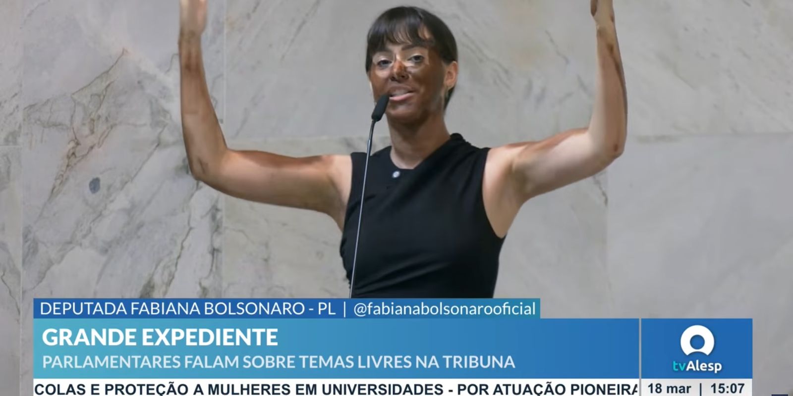 Deputada do PL de São Paulo é acusada de praticar blackface na Alesp