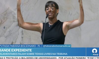 Deputada do PL faz blackface na Alesp em crítica a Érika Hilton
