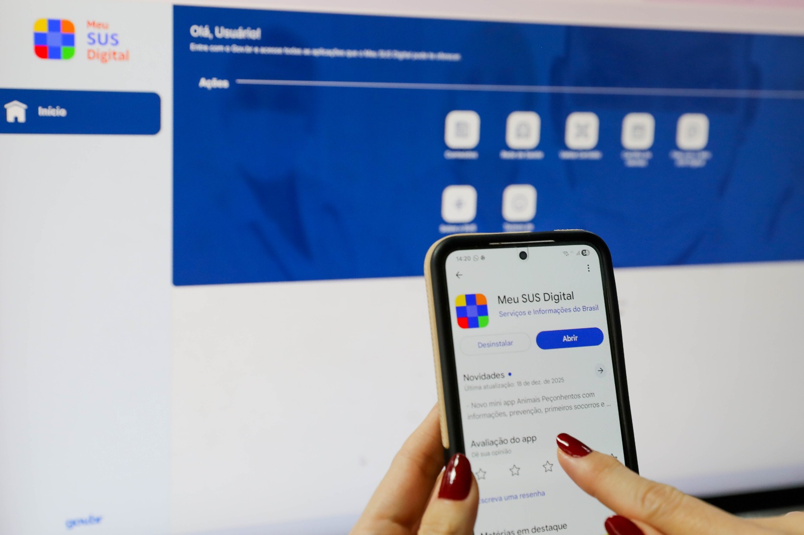 Cadastro atualizado no Meu SUS Digital assegura atendimento mais ágil nas unidades básicas de saúde do DF