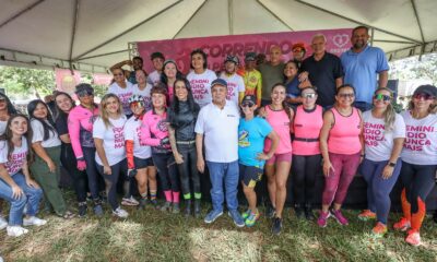 Governador Ibaneis Rocha participa de evento de conscientização contra a violência de gênero