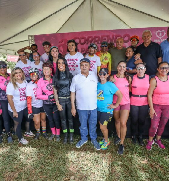 Governador Ibaneis Rocha participa de evento de conscientização contra a violência de gênero