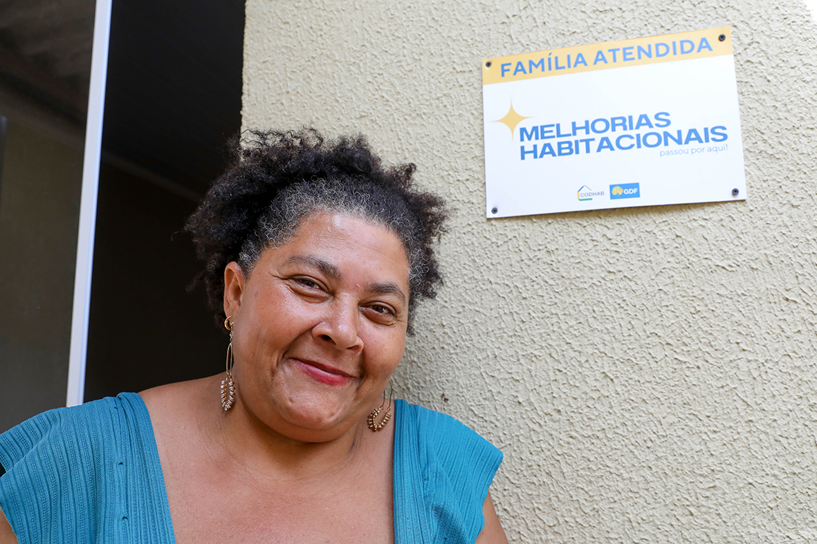 GDF transforma imóveis precários em lares dignos e seguros para 234 famílias desde 2019