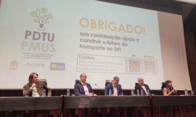 Projeto de lei do novo Plano de Transporte e Mobilidade do DF é debatido em audiência pública