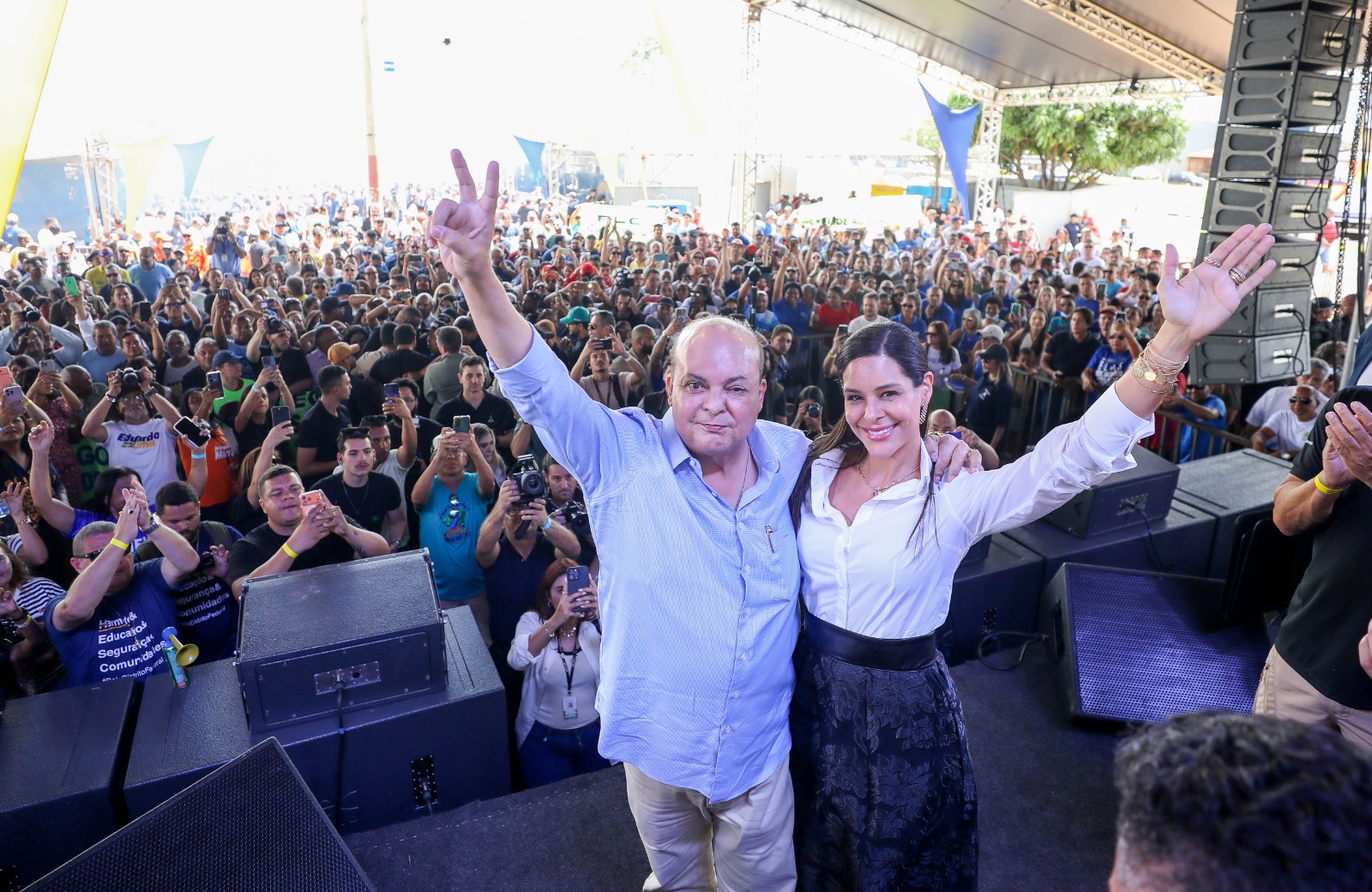 Ibaneis Rocha renuncia ao cargo de governador durante agenda em Ceilândia