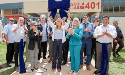 GDF inaugura Escola Classe 401 no Itapoã Parque com investimento de R$ 9,4 milhões