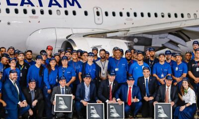 Latam adiciona os primeiros aviões da Embraer à sua frota