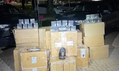 PMDF Apreende Carga Ilegal de Cigarros Eletrônicos na DF-290, no Gama