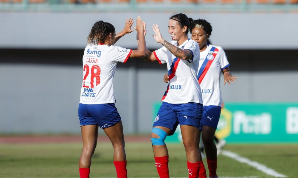 Bahia vence América-MG e ocupa a 3ª colocação no Brasileiro feminino