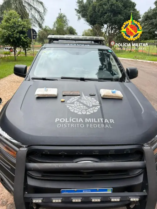 PMDF prende homem por tráfico interestadual de drogas na rodoviária de Brasília