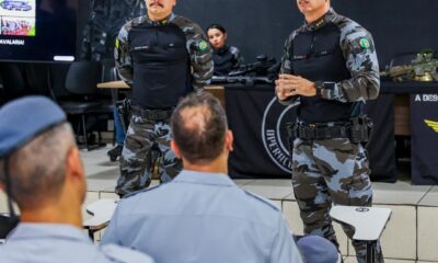 PM de São Paulo conhece Centro Integrado de Inteligência de Goiás