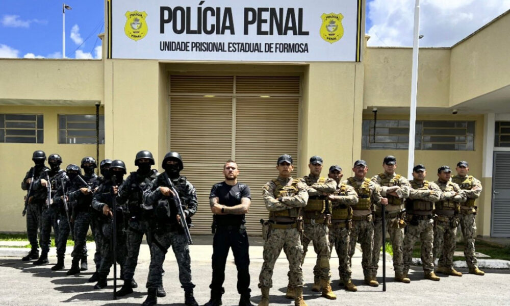 Polícia executa operações em unidades prisionais durante feriado prolongado