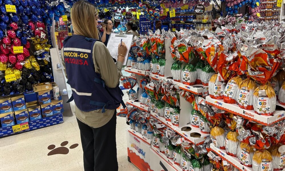 Pesquisa revela variação de até 159% nos preços dos ovos de Páscoa