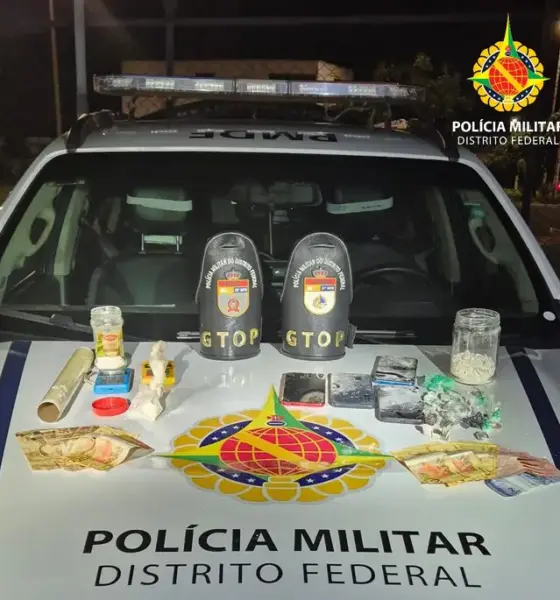 PMDF prende homem por tráfico de drogas no Recanto das Emas
