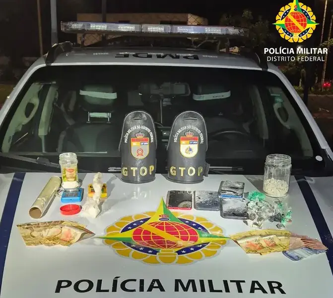 PMDF prende homem por tráfico de drogas no Recanto das Emas
