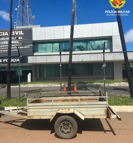 PMDF Recupera Reboque Furtado em Ceilândia Sul Após Denúncia de Morador