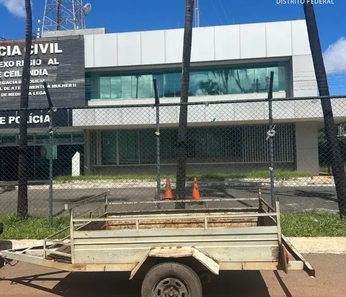 PMDF Recupera Reboque Furtado em Ceilândia Sul Após Denúncia de Morador