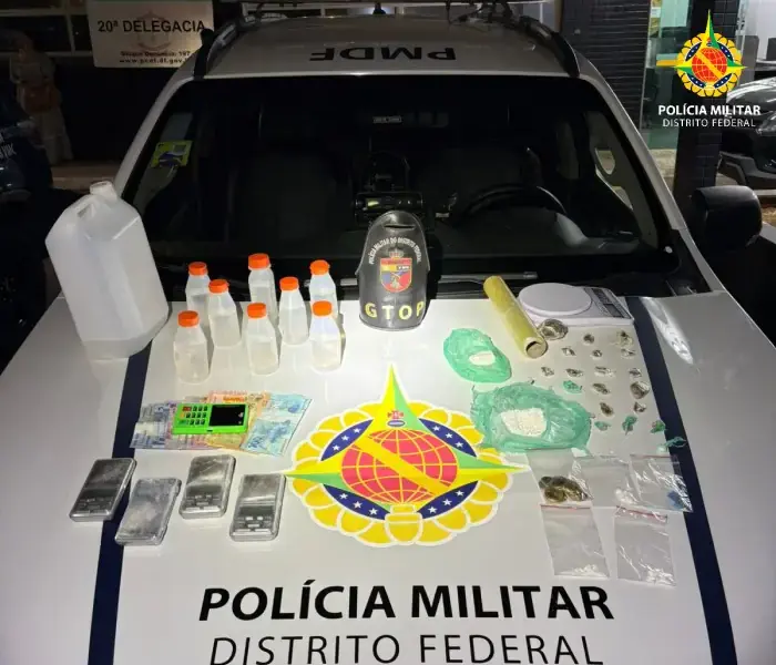 Homem é Detico por Tráfico de Drogas no Gama