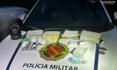 PMDF Apreende Grande Quantidade de Drogas e Detém Homem em Samambaia Norte