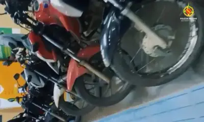 PMDF Remove 10 Motocicletas Durante Oreração contra Circulação Irregular no Metrô de Samambaia
