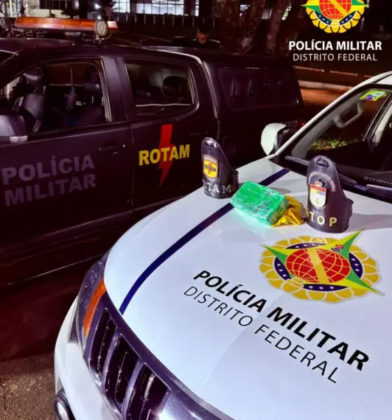 PMDF realiza operação integrada e captura foragido com apreensão de crack em Santa Maria