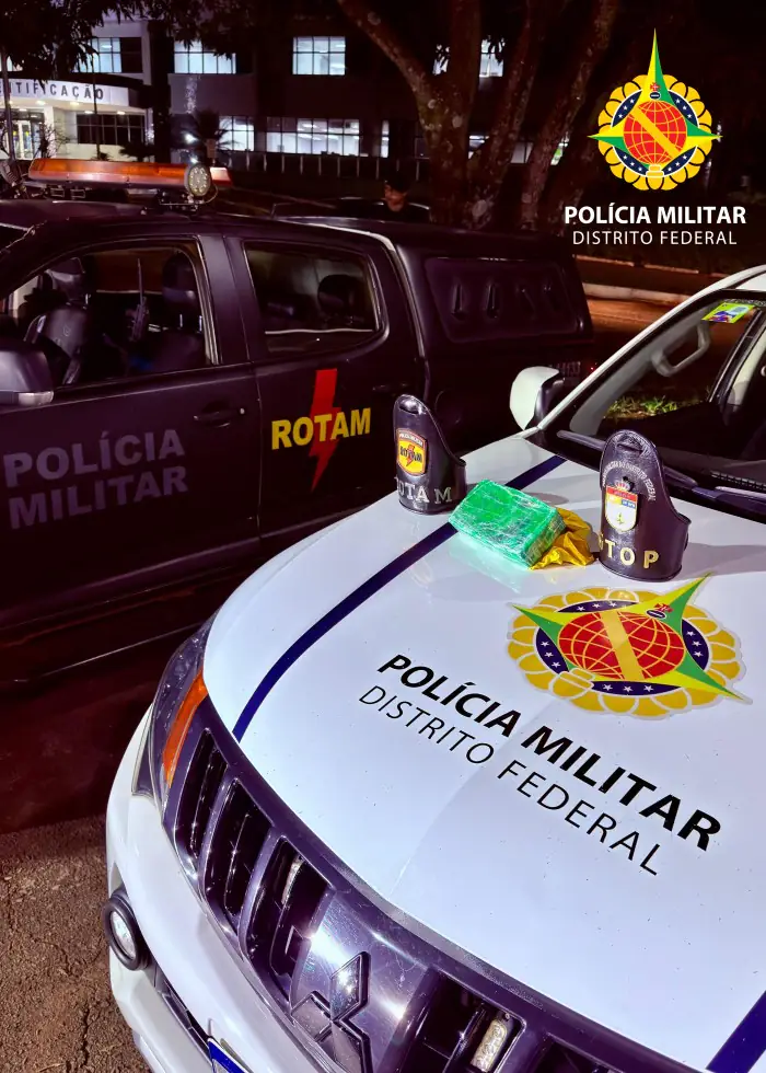 PMDF realiza operação integrada e captura foragido com apreensão de crack em Santa Maria